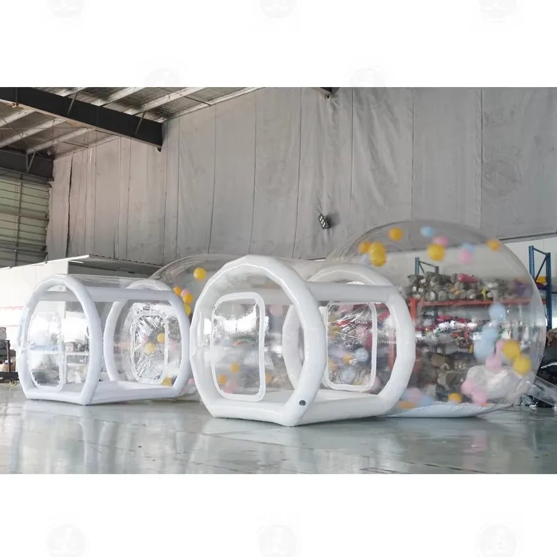 Opblaasbare Bubble House Gratis Verzending 8.2/10/13ft Outdoor Kids Party Ballon Clear Opblaasbare Bubble House Koepel Met Blower