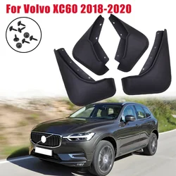 Car Mudguard For Volvo XC60 2018-2023 Front Rear Splash Guards Mudflaps Mud Flap Mudguards Car Accessories Fender Flares