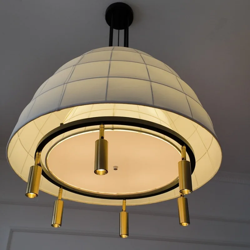 New Chinese Style Restaurant Pendant Lamp, Vintage Style Hotel Private Room Dining Room Living Room Bedroom Study Zen