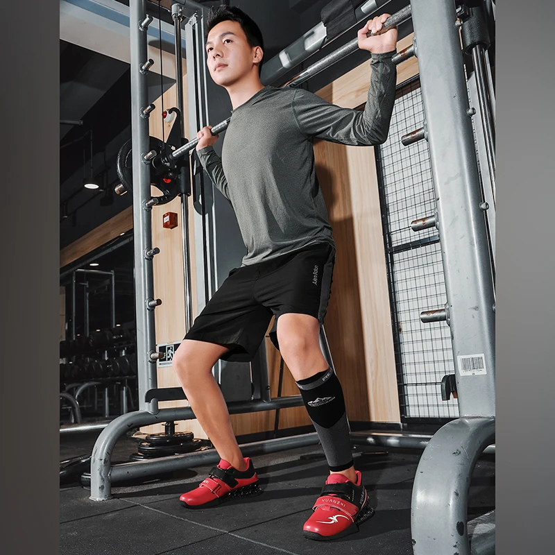 New Hook Loop Gym Weight Lifting Boots for Men Women Athleticr Deep Squat Shoes Balance Pro Fitness Sneakers