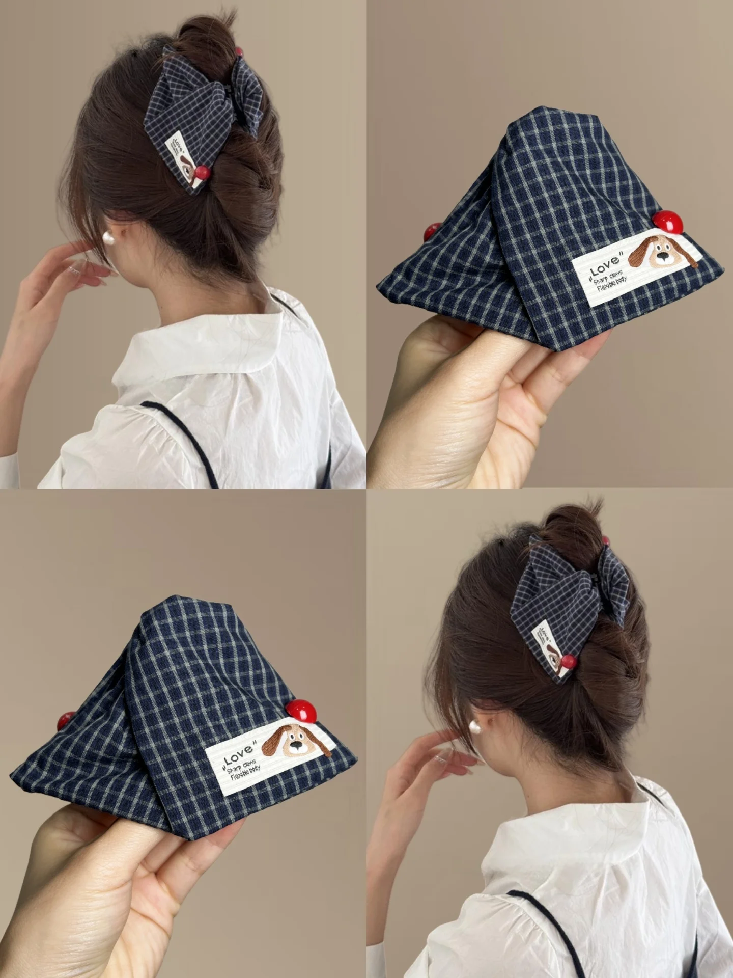 presilha-de-cabelo-triangular-xadrez-colorida-com-estampa-de-cachorrinho-adoravel-estilo-retro-coreano-acessorio-de-cabelo-moderno-para-viagem-presilha-de-cabelo-tipo-garra