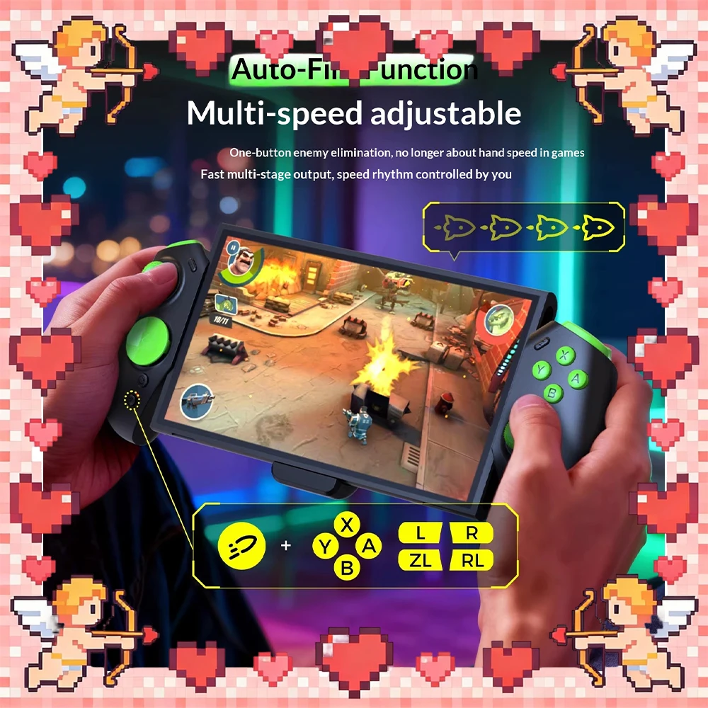 iine-switch2-controller-di-gioco-integrato-con-nove-assi-gamepad-cablato-con-vibrazione-a-doppio-motore-e-funzione-automatica-burst-regalo