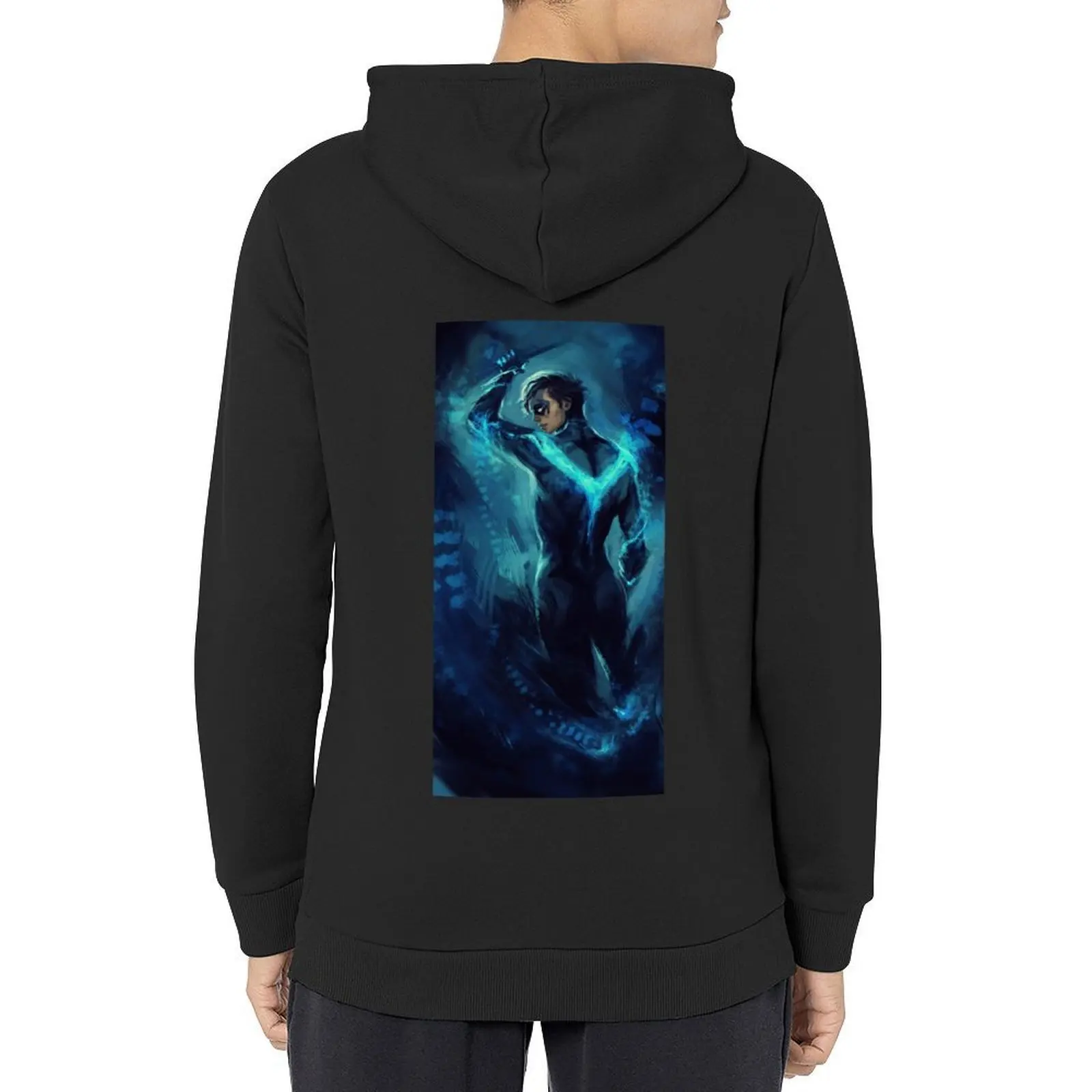 

nightwing Hoodie winter clothes japanese style men's winter sweater anime clothing hoodie graphic