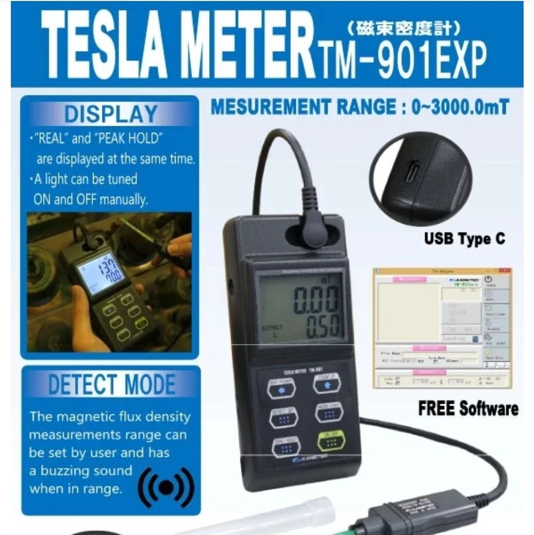 Kanetec Tesla Gauss Meter