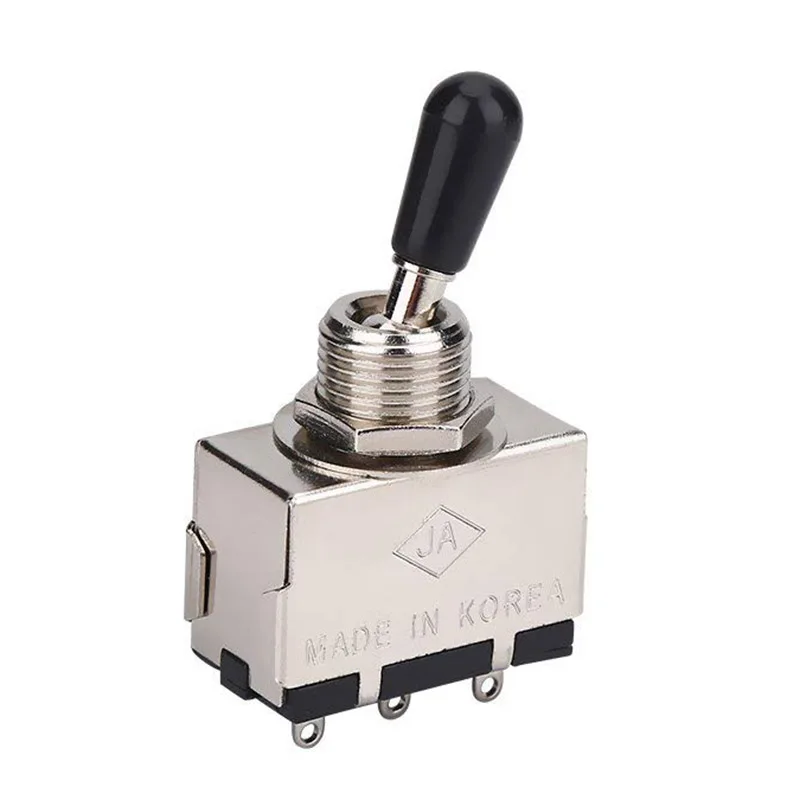 Solid Knob Shaft Box Style Les Paul Sg 3 Way Pickup Selector Toggle Switch