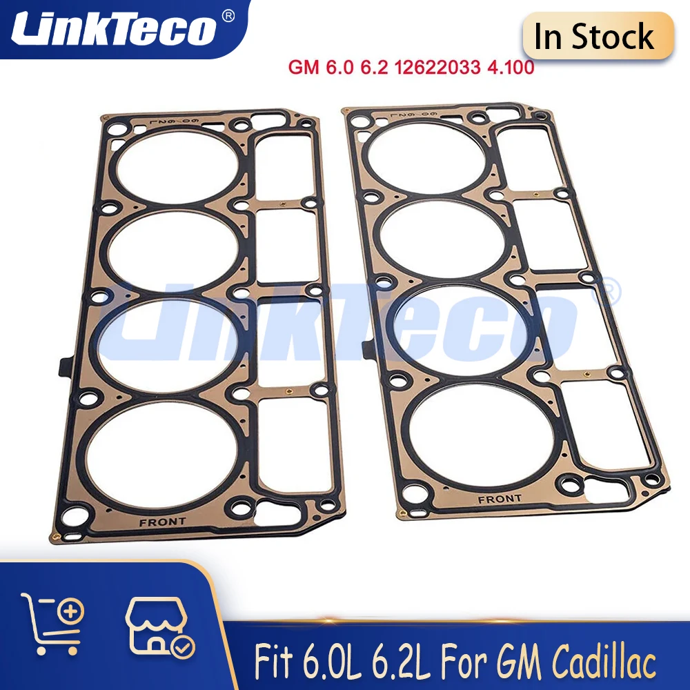 

MLS Cylinder Head Gaskets Seal Parts For Cadillac CTS 2009-2015 Chevrolet Camaro 2012-2015 Holden GM 6.0L 6.2L 12610046 12622033