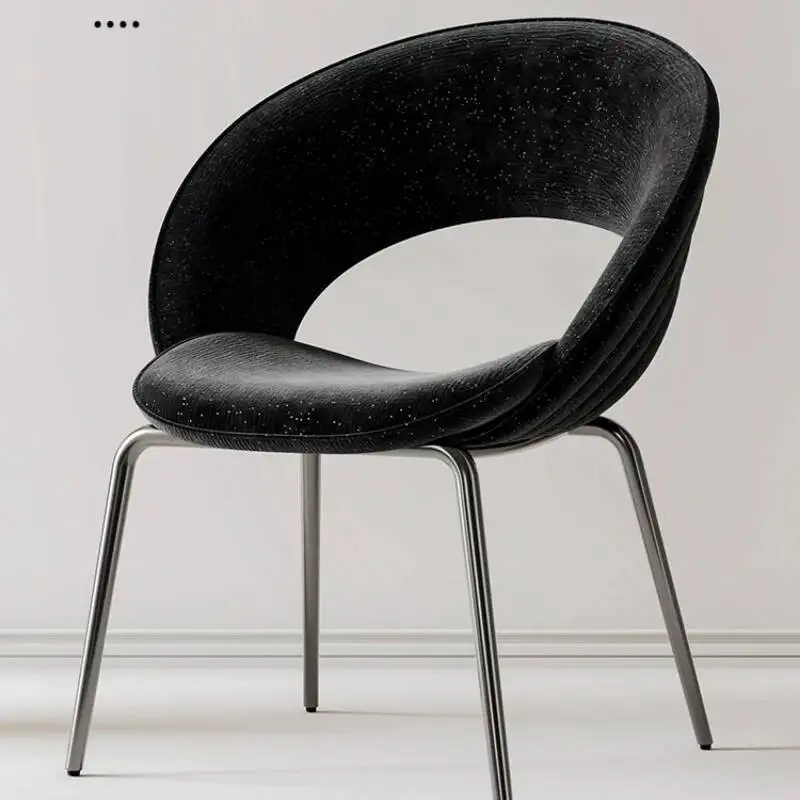 كرسي غرفة المعيشة الفاخر الخفيف كرسي بسيط لتناول الطعام في المطاعم وغرفة النوم والدراسة والترفيه ومسند الظهر وكراسي السماء المرصعة بالنجوم