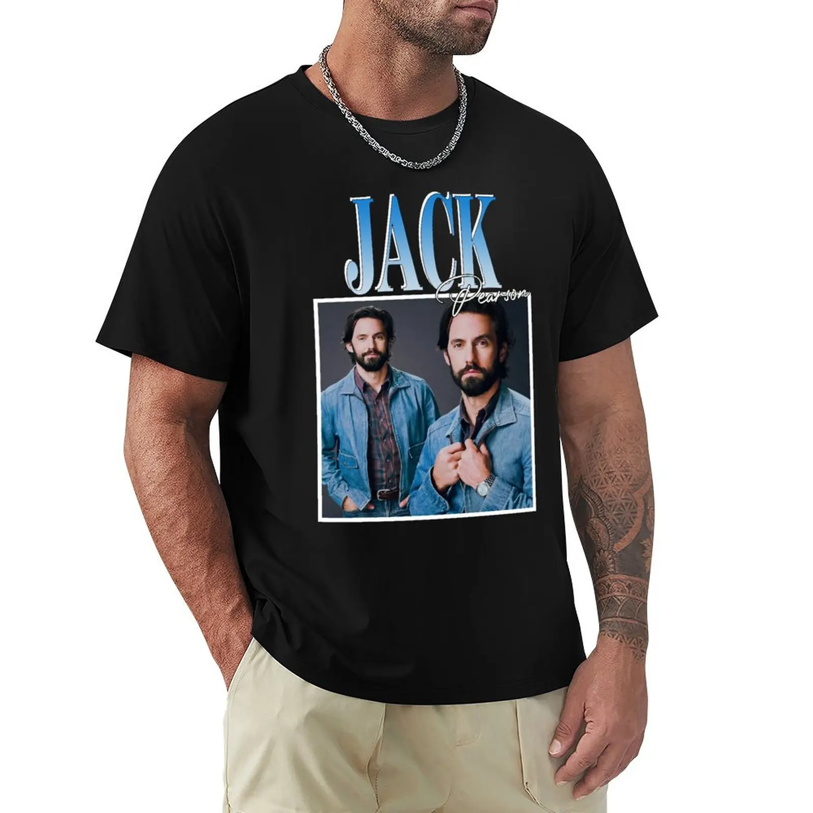 Art Jack Pearson Funny Gifts Men T-Shirt Casual Loose Fit Summer Tee Shirt