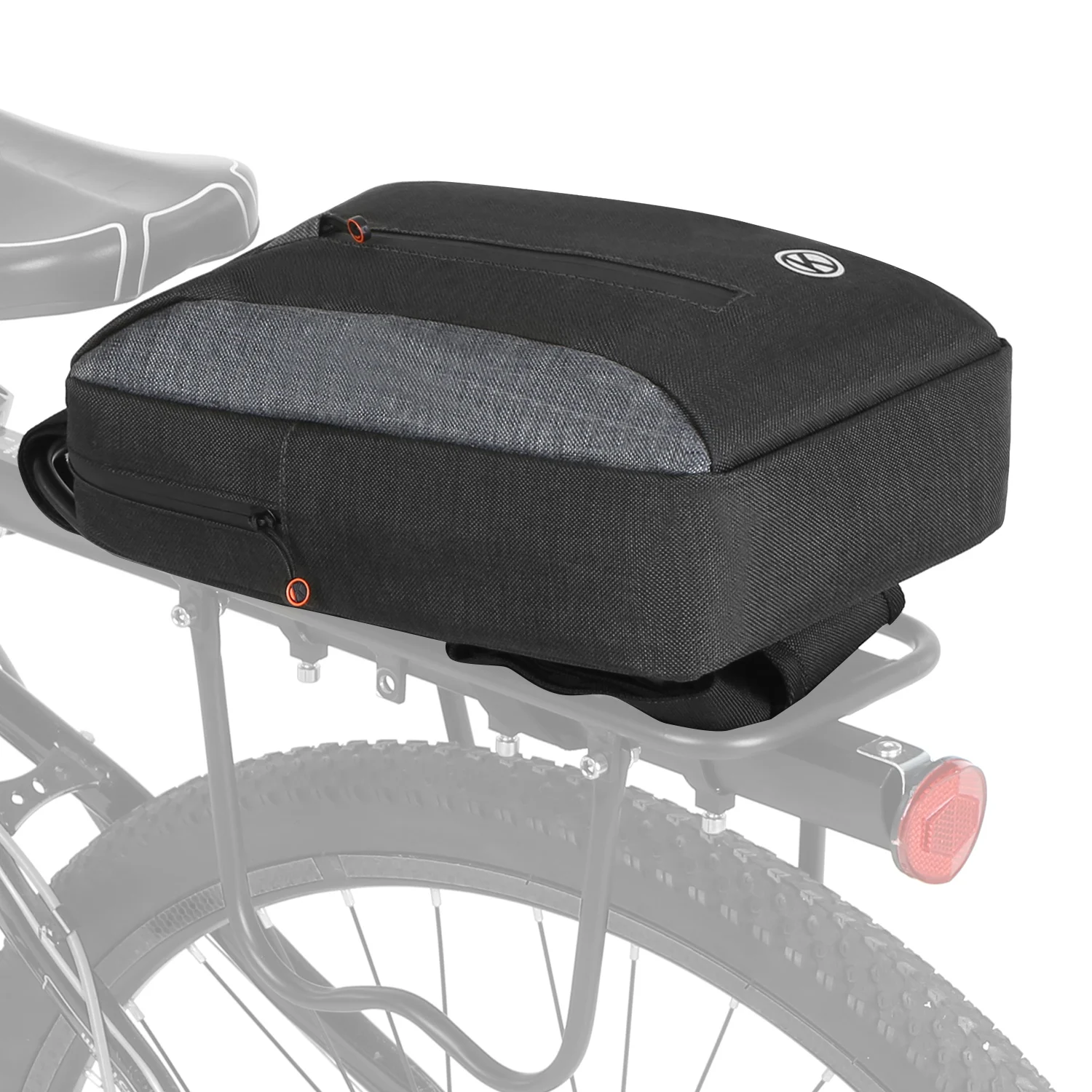 

2-в-1 сумка для багажника велосипеда, повседневная нагрудная сумка на слинге, сумка для велосипедного багажника, сумка-переноска на заднюю стойку, аксессуары для горного велосипеда