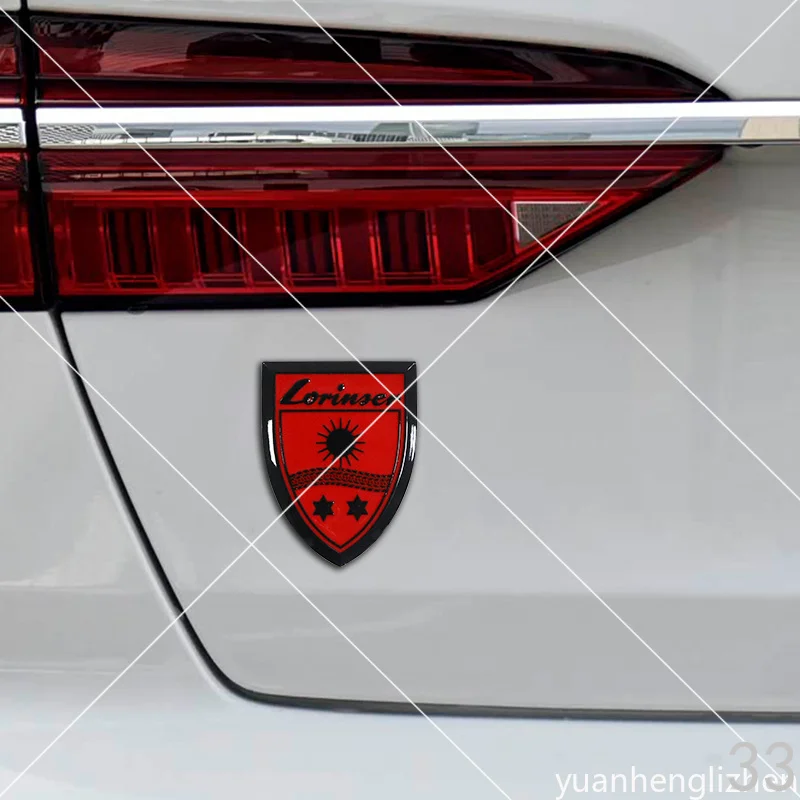 Car Metal Shield Logo Emblem For Lorinser Mercedes Benz LS560MX Maybach S V G Class GLS GLE CLS AMG GT S450 G63 car Accessories - view 2
