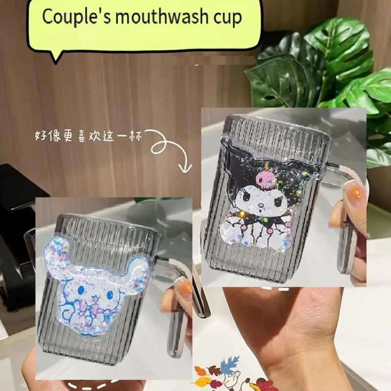 

Sanrio мультфильм чашка для полоскания рта Hello Kitty's чашки дезиндант чашка для зубной щетки для ванной комнаты Лидер продаж модный принт креативный подарок на день рождения