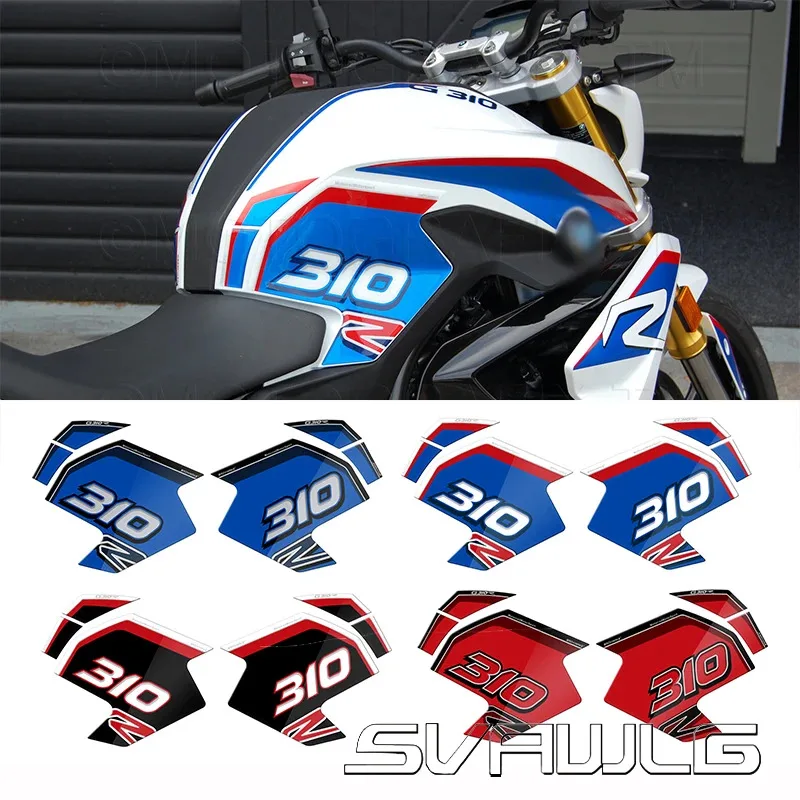 Motorcycle Anti-Slip Protector Tank Pad Side Traction Sticker For G310 R 1