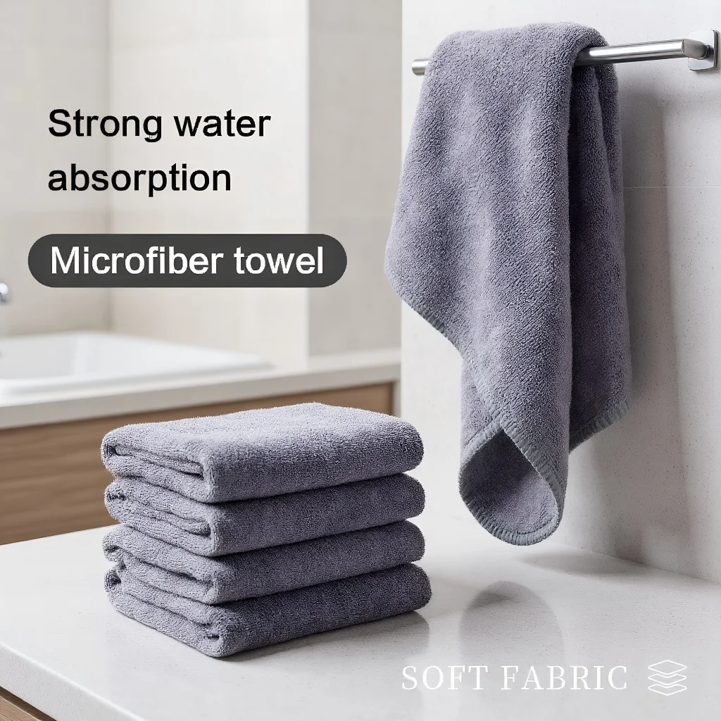 

Полотенце премиум-класса из микрофибры для мойки автомобилей — ультрамягкая салфетка для детализации и сушки для ухода за автомобилем — подолбленные края