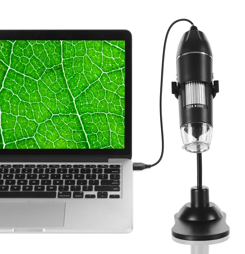 

Digital Microscope Usb Handheld Portable Microscope Can Be Connected To A Computer with A Hose Holder