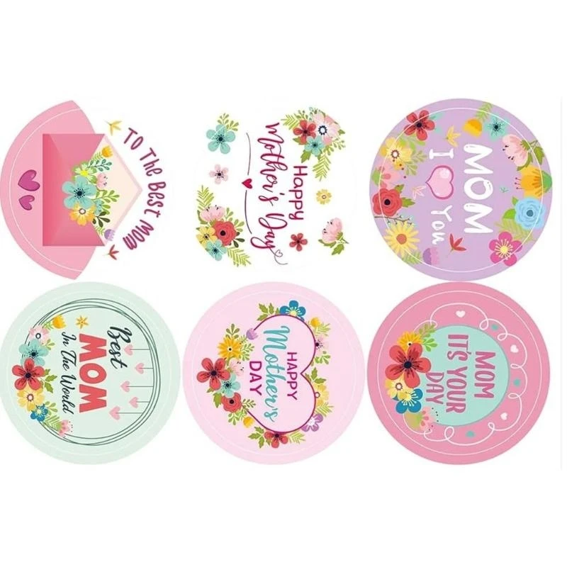 DXAB 500PCS Happy Mother's Day DEAL STAMPER