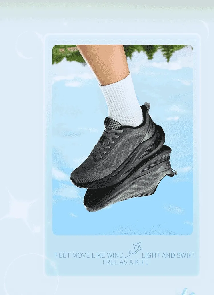 361 Degrees AirFeather 5.0 Herren-Laufschuhe, leicht, atmungsaktiv, bequem, verschleißfest, elastische Sohle, Turnschuhe 672612217 – Detail 27