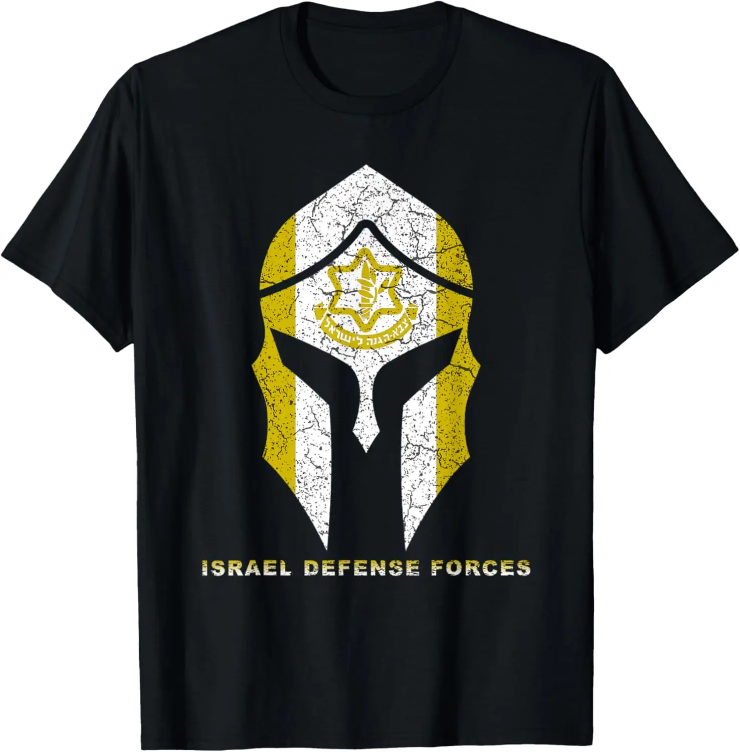 

IDF Israel Military Defense Force Spartan Helmet Men T-Shirt Short Sleeve Casual 100% Cotton T Shirt