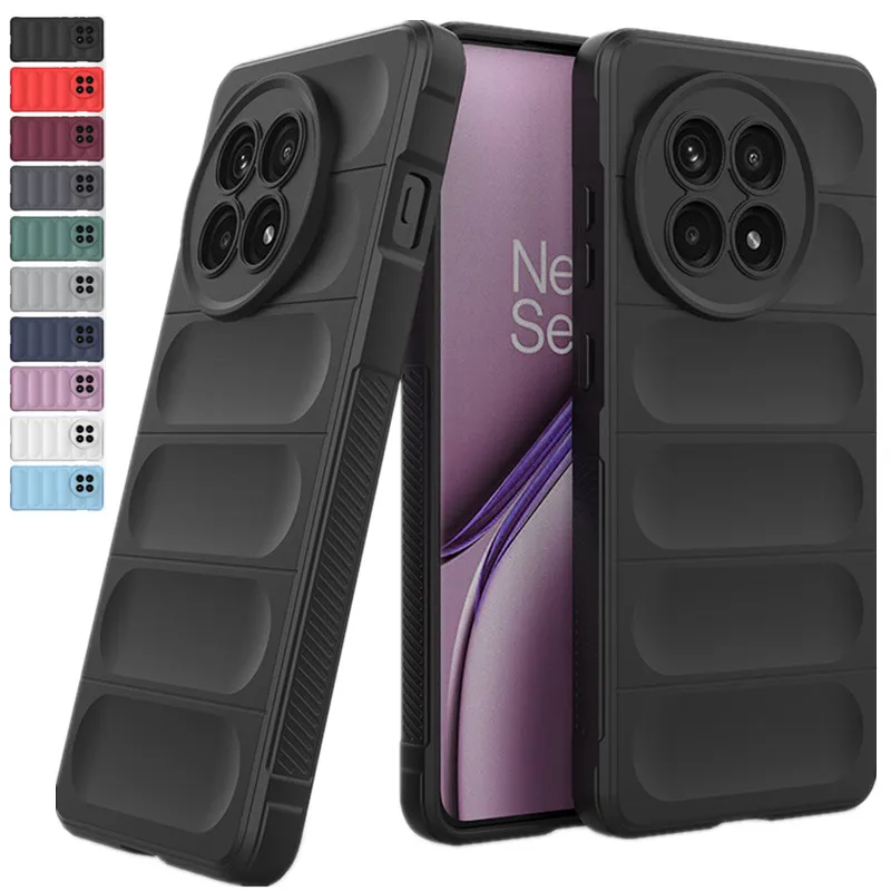 Soft Skin Feeling Flexible Silicone Case for OnePlus 13 13R One Plus 12 12R Protective Cover Shockproof Fundas Coque