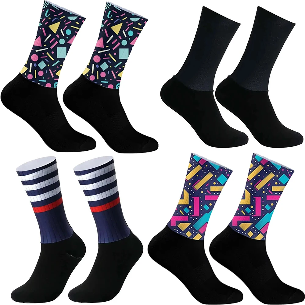 

2025 мужские или женские велосипедные носки, дышащие баскетбольные носки, спортивные носки, велосипедные носки