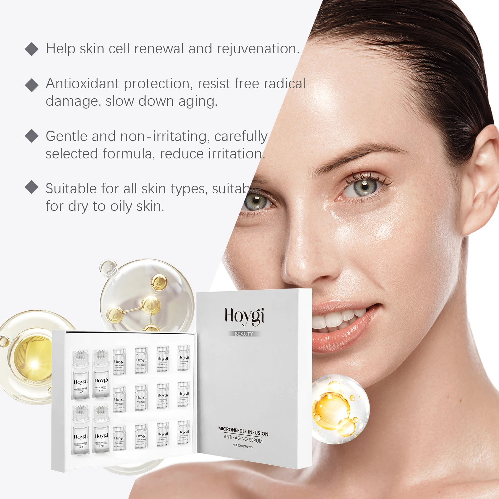 Firming Facial Serum Set with  - đánh giá và giá Herbal Wellness Tea
