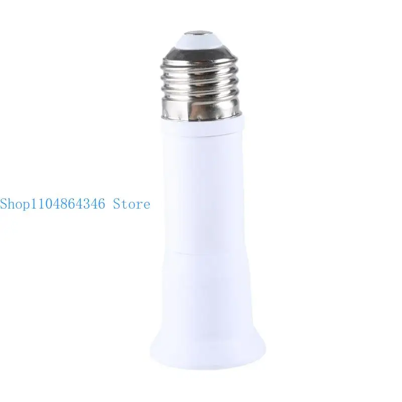 652F E27 to E27 Light Socket Extender E27 Lamp Holder Adapter, Extend Light Socket High Compatibility LED Light Adapter
