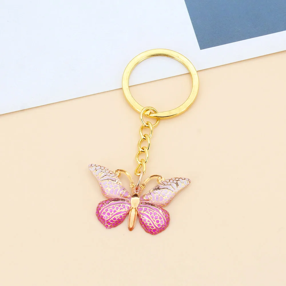 6 Pcs Colorful Butterfly Decoration Pendant, Creative Girl Bag Charm, Key  Hanging Ornament,home decor,items hanging decoration