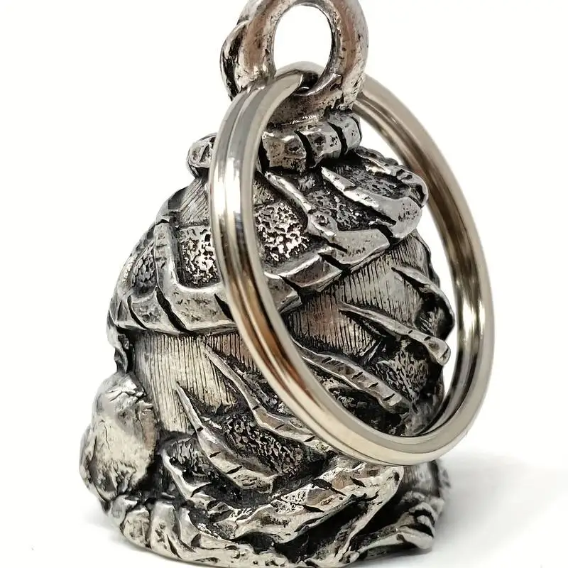 Dragon Motorcycle Bell Keychain, Riding Accessory