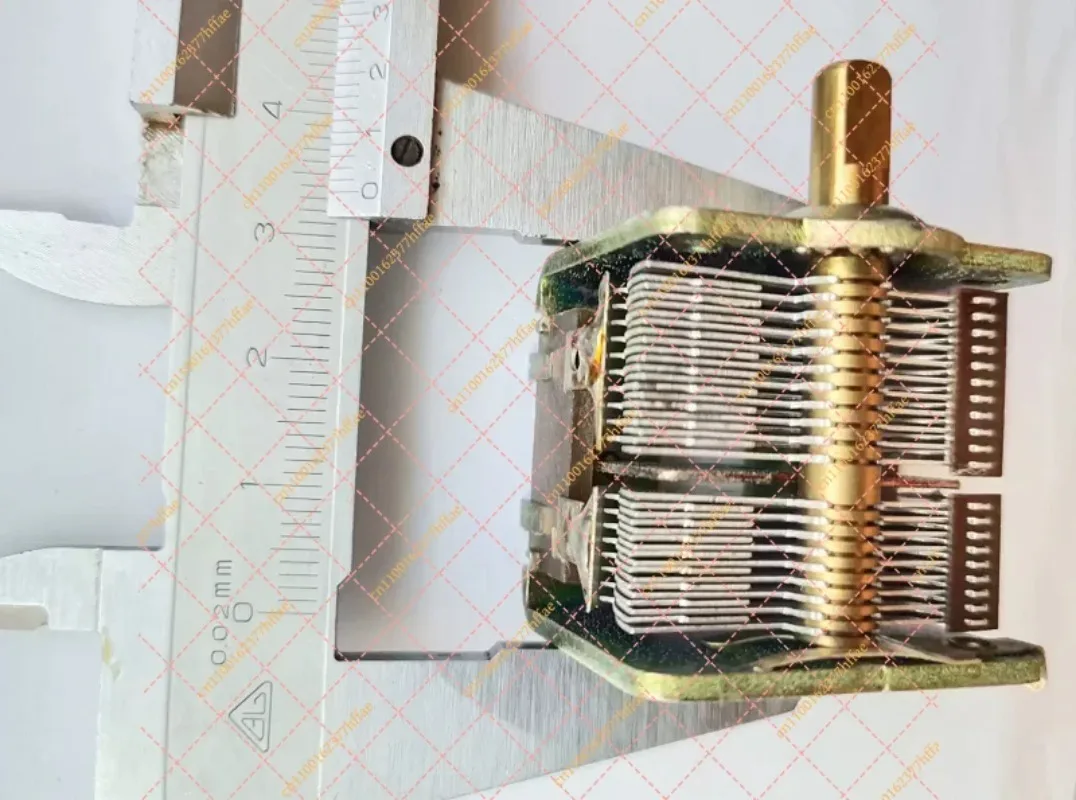 CB-2X-250 Double-linked Air Variable Capacitor High Precision Tuning Condenser