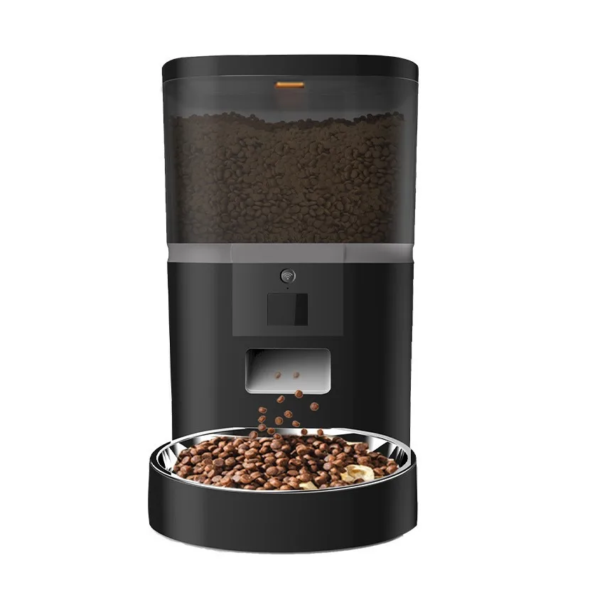 STLF Automatic 4L 6L Pet Small Animal Dog Cat Indoor Device 5V Remote Wireless Digital Food Feeder One Year Guarantee