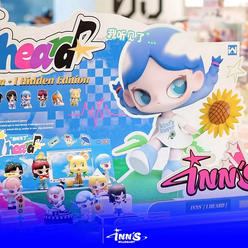 صندوق أعمى INNS' I Heard Series لطيف INN عمل الشكل صندوق الغموض Kawaii PVC أنيمي تمثال مفاجأة حقيبة نموذج دمية لعبة