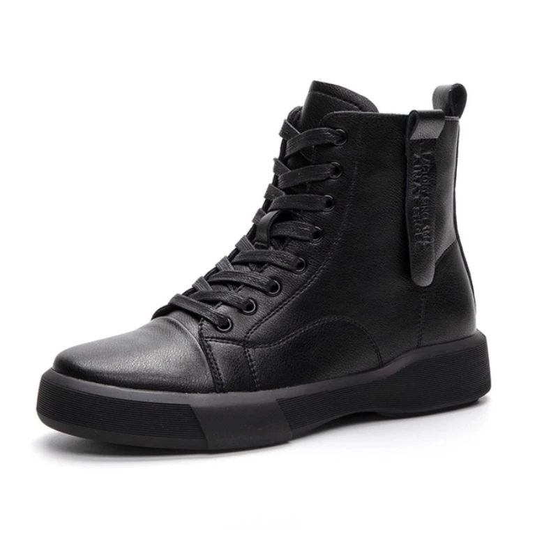 

Koznoy 4cm 2025 British Natural Cow Genuine Leather Ladies Ankle Booties PUNK Women Autumn Spring Fashion Flats Boots Shoes