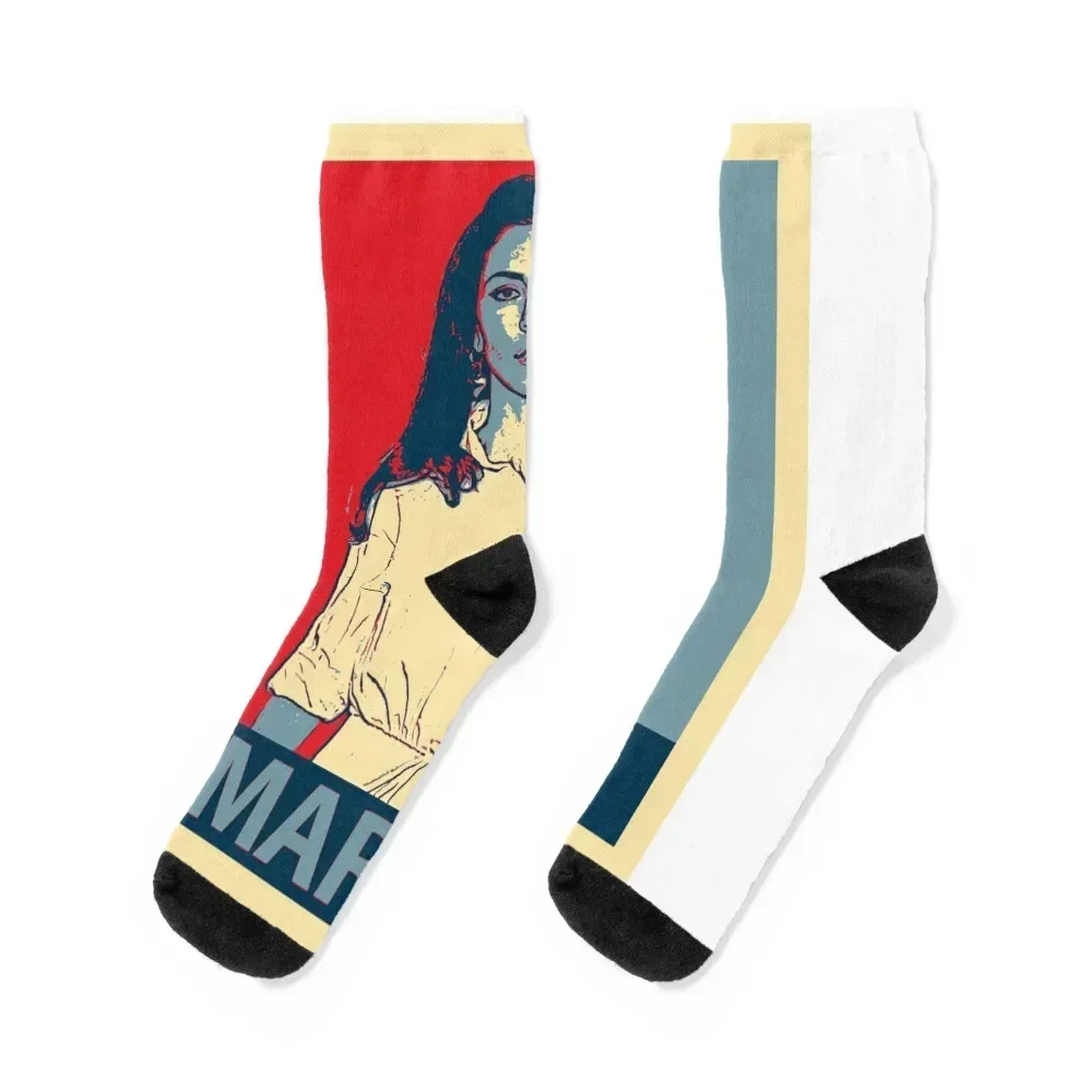 Marina Diamandis Socks winter thermal anime hiphop gift Women Socks Men's