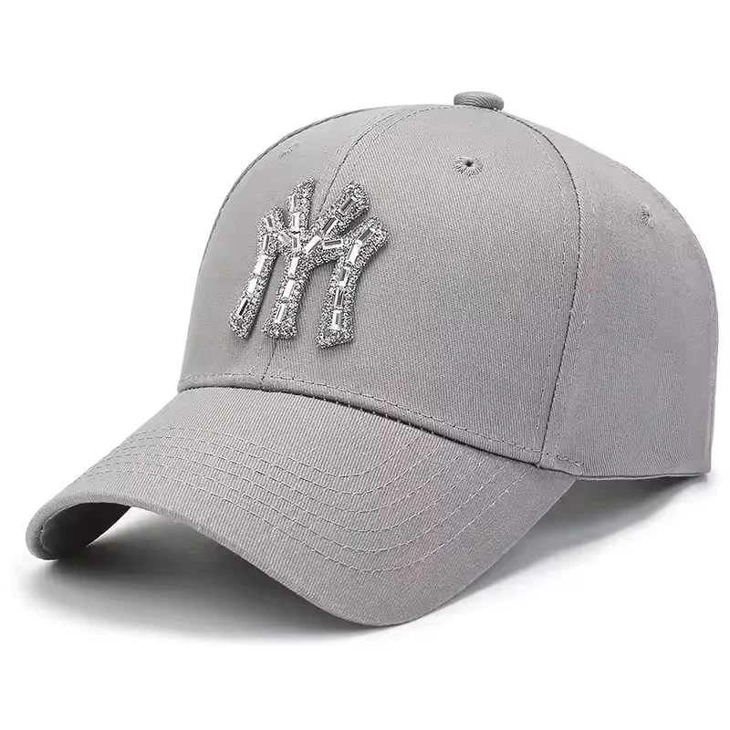 New Model MY Diamond Set Men's Outdoor Leisure Sports Baseball Hat Women's Fashion Trend Versatile Duck Tongue Hat All Seasons