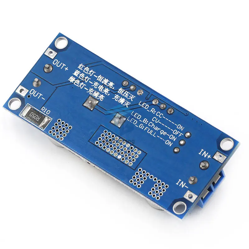 CC/CV 5A Lithium Charger Board XL4015 Adjustable 6-38V To 1.25-36V DC Step Down Power Supply Buck Module