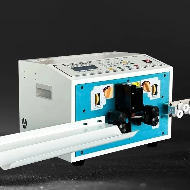GXT-810B Automatic Computerized Wire Stripping Machine - Single Wire, BVR Within 16 Square, Dual Lifting Wheels, 3000-5000pcs/h