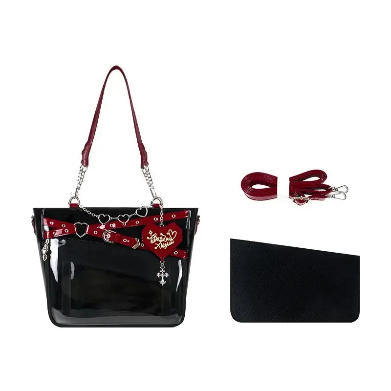 NONE Ita Bag Heart Transparent 3