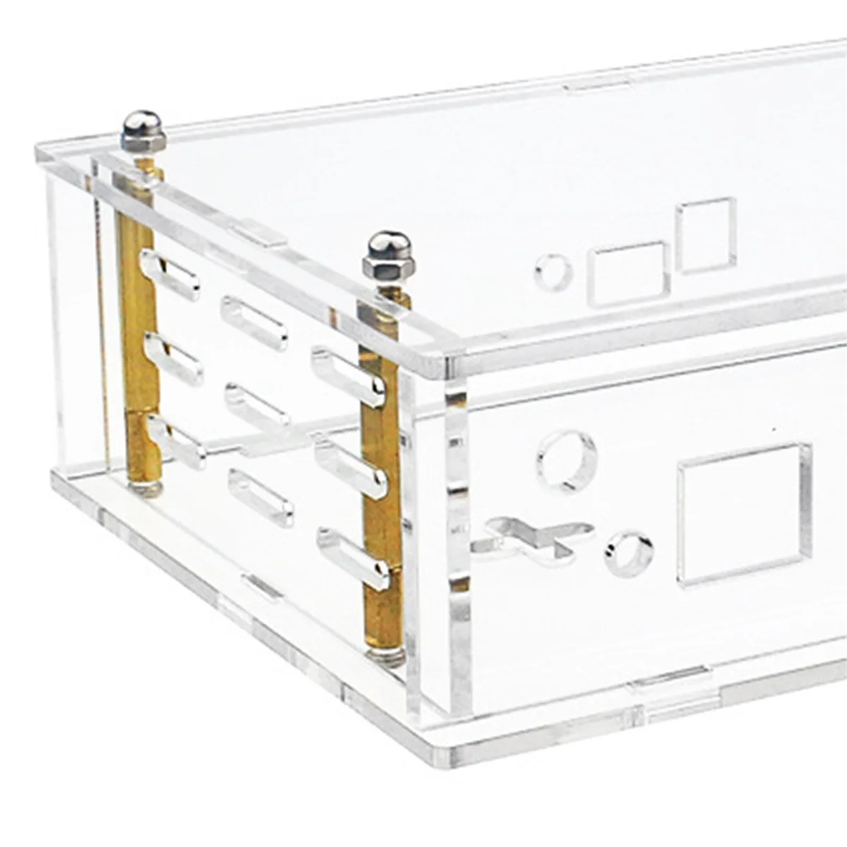 BFYLE acryl behuizing transparant omhulsel beschermend voor Banana Pi OpenWrt One ontwikkelingsbord