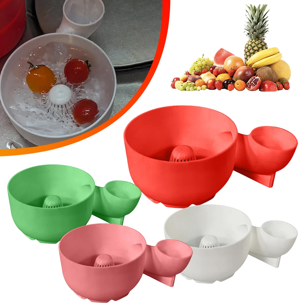 

Automatic Vegetable Fruit Washer Food-Grade Materials Vegetable Fruit Washing Basket Fast Rinse and Dry Portable Fruit Washer