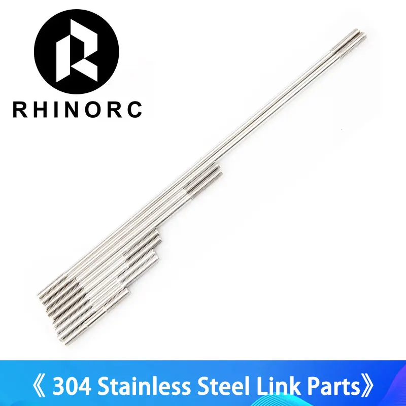 

Rhino Chassis D3.5xM4 304 Stainless Steel Link RC Car Parts Toys