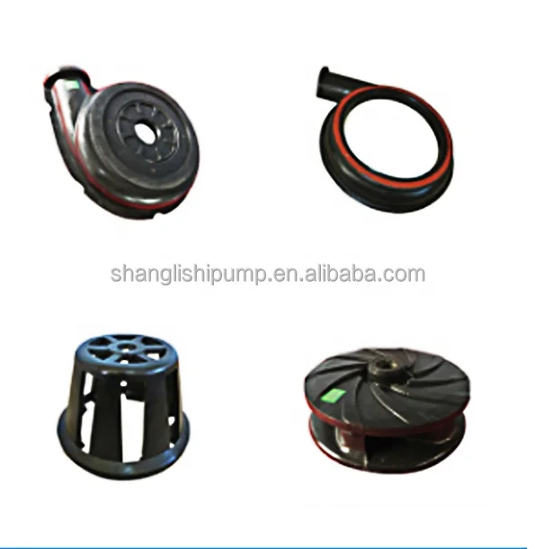 High Quality Centrifugal Slurry Pump Impeller High Pressure Water Mud Pump Spare Parts