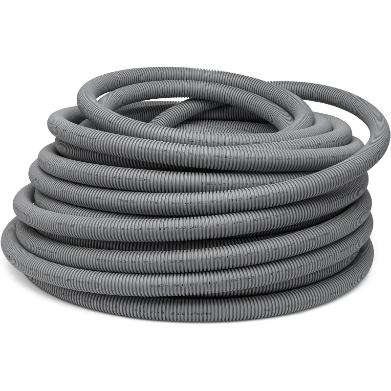 

PVC Electrical Nonmetallic Tubing, 200FT Smurf Tube Flexible Conduit