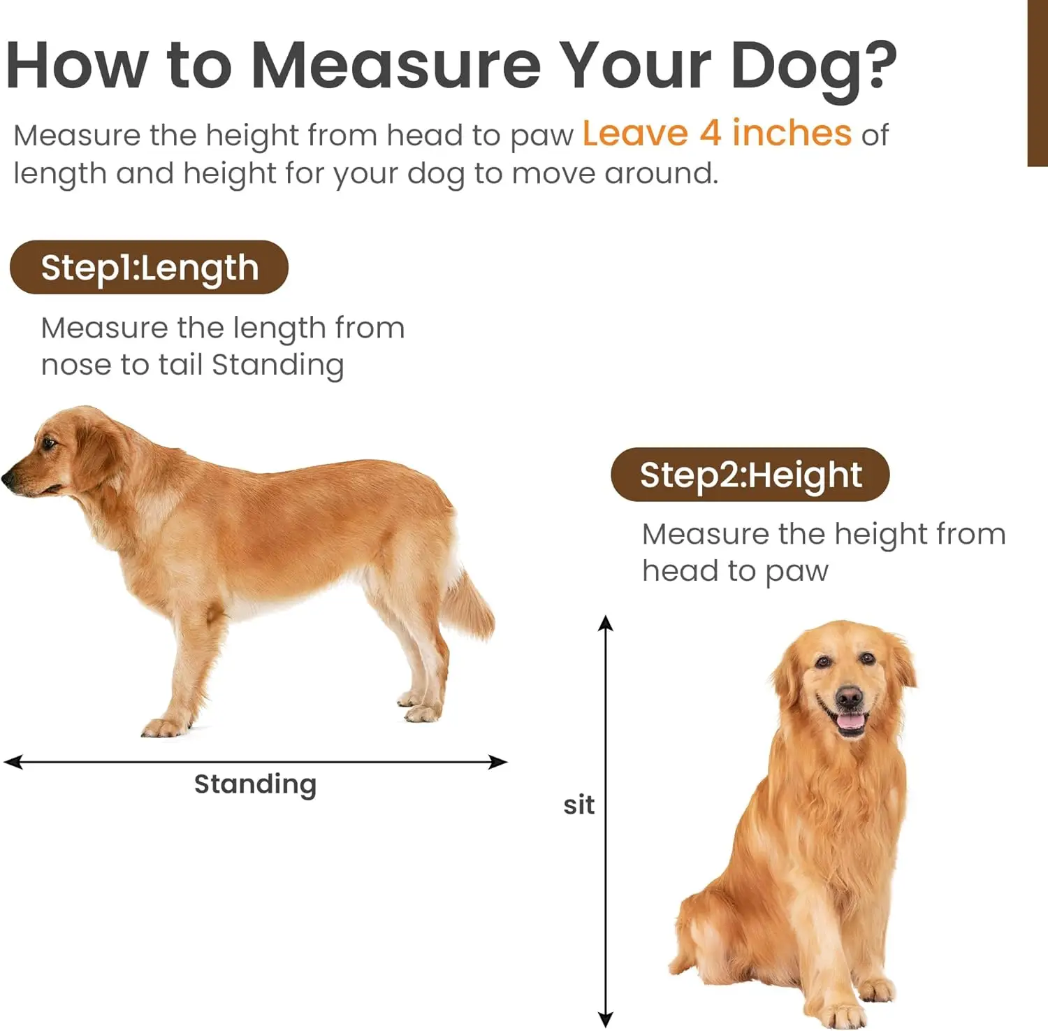أثاث كبير للكلاب مقاس 44 بوصة، حامل تلفزيون خشبي عالي التحمل لبيت الكلاب مع درجين، ديكور داخلي متعدد الوظائف