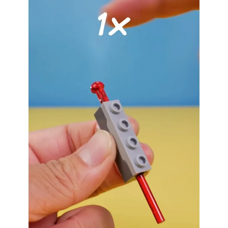 MOC Building Block Parts Emitter with Bullet Shooting Combination Accessories Small Particle Bricks DIY Assembly Spare Parts