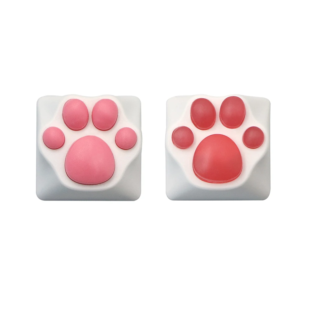 Cat Paw Keycap For Mechanical Gaming Keyboard PBT Custom Key Cap For Cherry Mx Switches Gk61 NJ80 GMMK PRO For PC Custom Keycaps