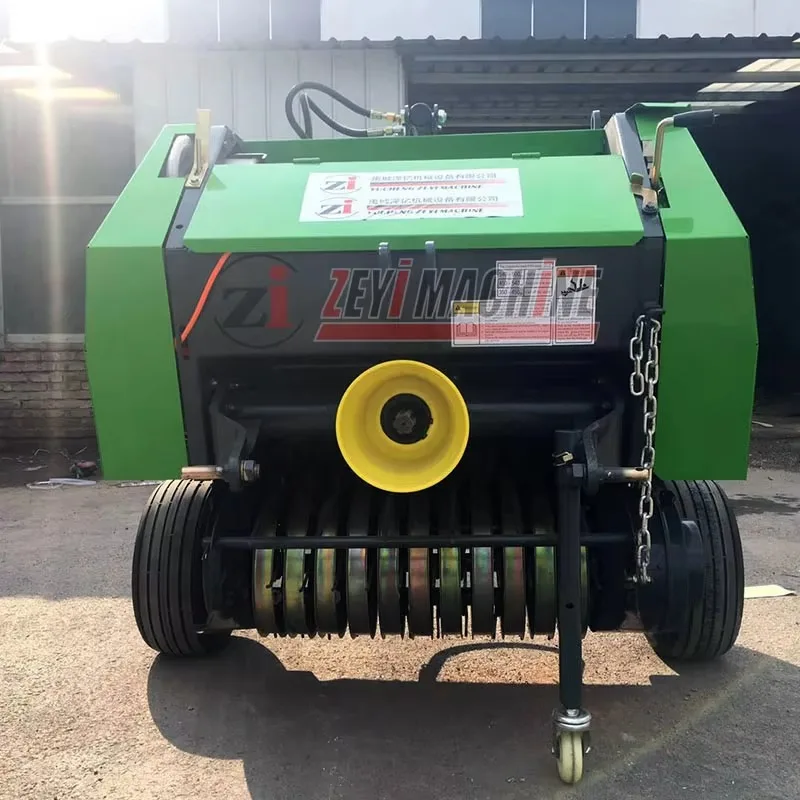 Top Selling Products High Quality Agricultural Use Mini Round Hay Baler Packing Machine