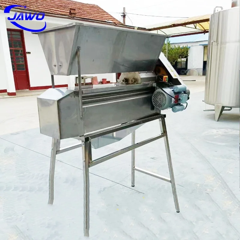 Grape Destemming Crusher Grape Crusher Stalk Removing Machine Grape Destemmer and Crusher for Sale