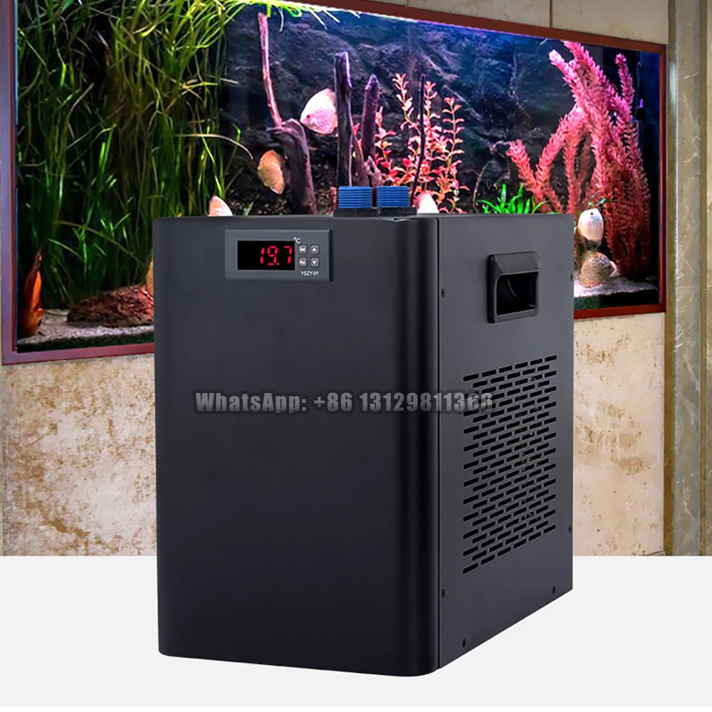 

Water Cooler,Cooling System Aquarium Accessories,suitable aquarium for reef coral jellyfish shrimp water plants.