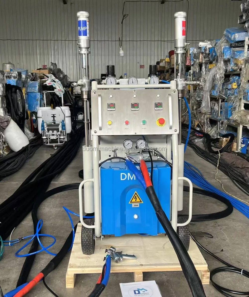 CE 220V/380V Factory Sale Polyurethane Foam Spray Machine Pu Sprayer Reactor for Roof Wall Insulation Cold Storage Insulation