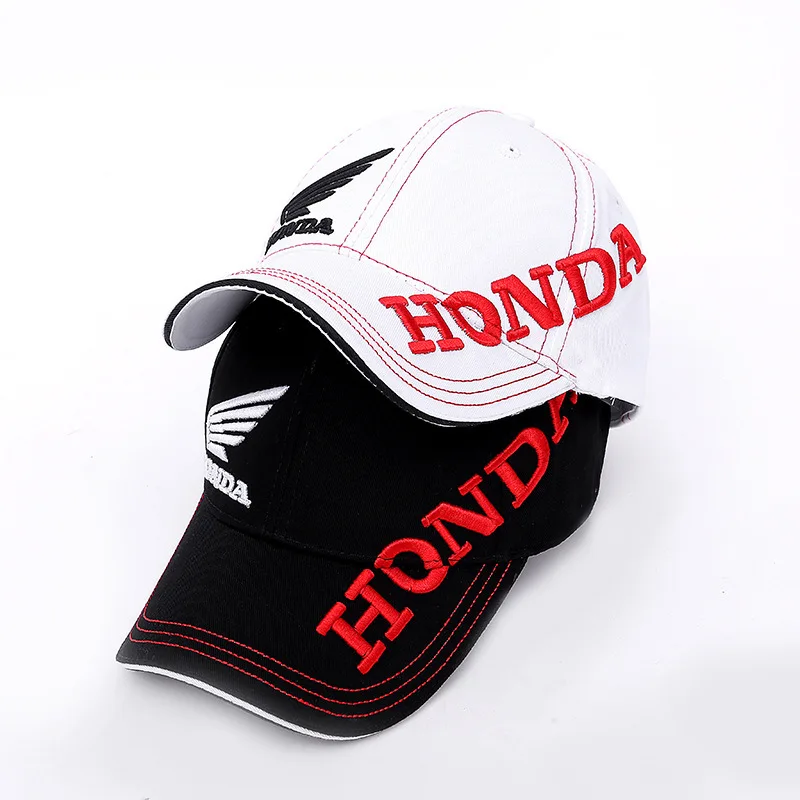

2025 Новая бейсболка Honda Racing Team Snapback для мужчин и женщин, шляпа для фанатов, уличная рыбалка, спортивная солнцезащитная кепка Gorras De Béisbol