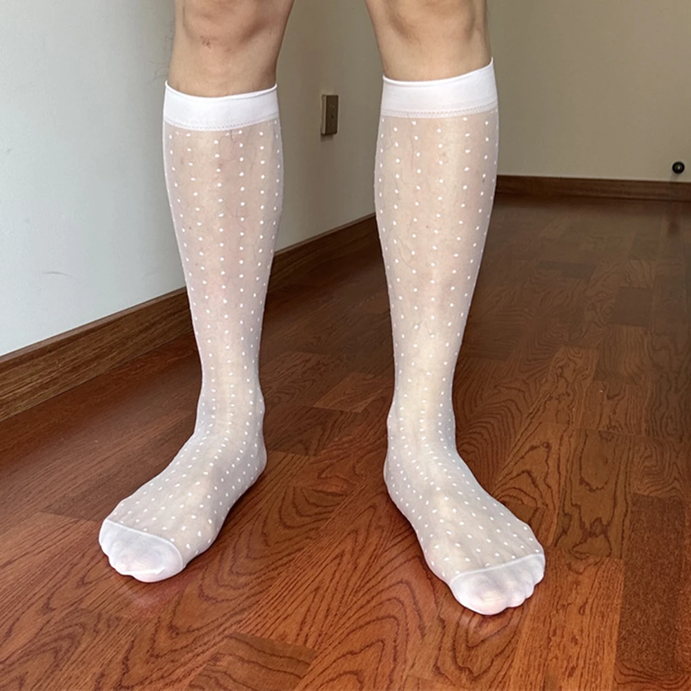

Business Tube Socks Men Polka Point Socks Dress Socks Average Size Socks Breathable Dress Socks Fit EUR Size 36-46